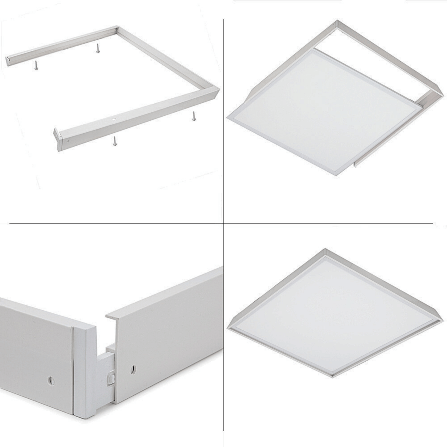 Commercial LED Panel Ceiling Light | 600x600mm Cool White 34W