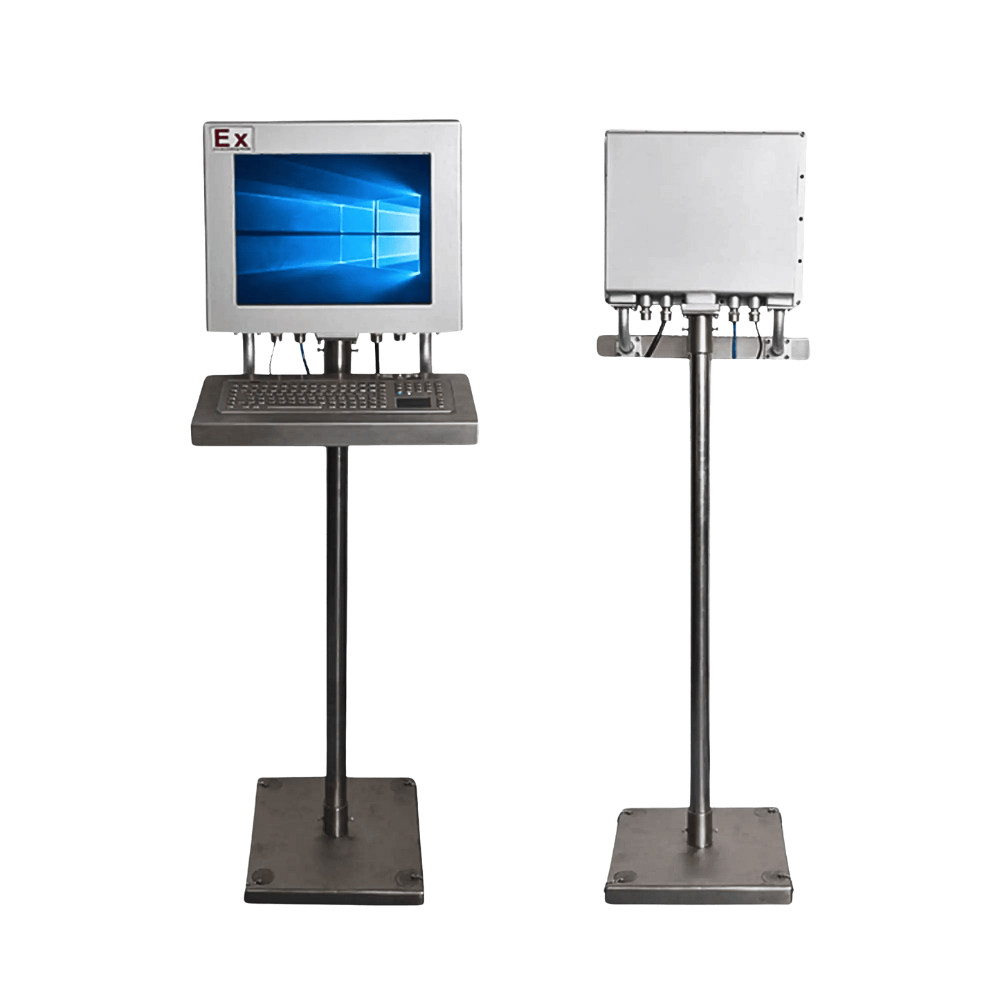 Ex HMI PC Computer and Monitor - Hazardous Area IECEx ATEX Zone 1,2